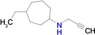 4-Ethyl-N-(prop-2-yn-1-yl)cycloheptan-1-amine