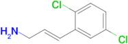 (E)-3-(2,5-Dichlorophenyl)prop-2-en-1-amine