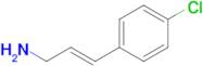 (E)-3-(4-Chlorophenyl)prop-2-en-1-amine