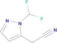 2-(1-(Difluoromethyl)-1h-pyrazol-5-yl)acetonitrile