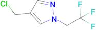 4-(Chloromethyl)-1-(2,2,2-trifluoroethyl)-1h-pyrazole