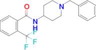 n-(1-Benzylpiperidin-4-yl)-2-(trifluoromethyl)benzamide