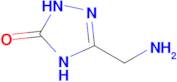 3-(aminomethyl)-4,5-dihydro-1H-1,2,4-triazol-5-one