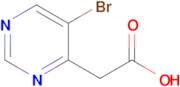 2-(5-Bromopyrimidin-4-yl)acetic acid