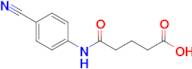 5-((4-Cyanophenyl)amino)-5-oxopentanoic acid