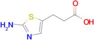 3-(2-amino-1,3-thiazol-5-yl)propanoic acid
