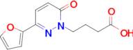 4-(3-(Furan-2-yl)-6-oxopyridazin-1(6h)-yl)butanoic acid