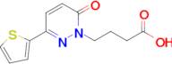 4-(6-Oxo-3-(thiophen-2-yl)pyridazin-1(6h)-yl)butanoic acid