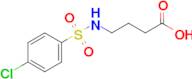 4-((4-Chlorophenyl)sulfonamido)butanoic acid