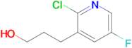 3-(2-Chloro-5-fluoropyridin-3-yl)propan-1-ol