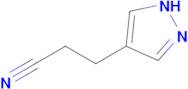 3-(1h-Pyrazol-4-yl)propanenitrile