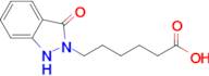 6-(3-Oxo-1,3-dihydro-2h-indazol-2-yl)hexanoic acid