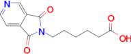 6-(1,3-Dioxo-1,3-dihydro-2h-pyrrolo[3,4-c]pyridin-2-yl)hexanoic acid
