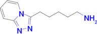 5-([1,2,4]triazolo[4,3-a]pyridin-3-yl)pentan-1-amine