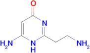 6-amino-2-(2-aminoethyl)-1,4-dihydropyrimidin-4-one