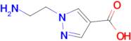 1-(2-Aminoethyl)-1h-pyrazole-4-carboxylic acid