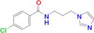 n-(3-(1h-Imidazol-1-yl)propyl)-4-chlorobenzamide