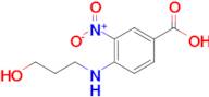 4-((3-Hydroxypropyl)amino)-3-nitrobenzoic acid