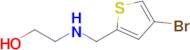 2-(((4-Bromothiophen-2-yl)methyl)amino)ethan-1-ol