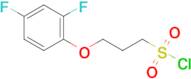 3-(2,4-Difluorophenoxy)propane-1-sulfonyl chloride