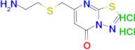 7-(((2-Aminoethyl)thio)methyl)-5h-[1,3,4]thiadiazolo[3,2-a]pyrimidin-5-one dihydrochloride