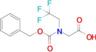 n-((Benzyloxy)carbonyl)-N-(2,2,2-trifluoroethyl)glycine