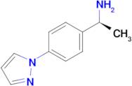 (S)-1-(4-(1h-Pyrazol-1-yl)phenyl)ethan-1-amine