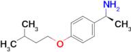 (S)-1-(4-(Isopentyloxy)phenyl)ethan-1-amine