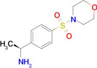 (S)-1-(4-(Morpholinosulfonyl)phenyl)ethan-1-amine