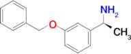 (S)-1-(3-(Benzyloxy)phenyl)ethan-1-amine