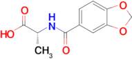 (Benzo[d][1,3]dioxole-5-carbonyl)-d-alanine