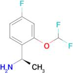 (R)-1-(2-(Difluoromethoxy)-4-fluorophenyl)ethan-1-amine