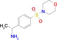 (R)-1-(4-(Morpholinosulfonyl)phenyl)ethan-1-amine