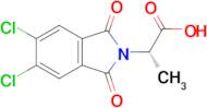 (S)-2-(5,6-Dichloro-1,3-dioxoisoindolin-2-yl)propanoic acid