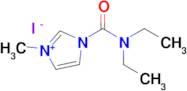 1-(Diethylcarbamoyl)-3-methyl-1h-imidazol-3-ium iodide
