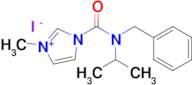 1-(Benzyl(isopropyl)carbamoyl)-3-methyl-1h-imidazol-3-ium iodide