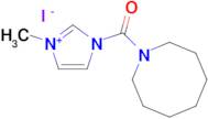 1-(Azocane-1-carbonyl)-3-methyl-1h-imidazol-3-ium iodide