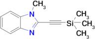 1-Methyl-2-((trimethylsilyl)ethynyl)-1h-benzo[d]imidazole