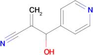 2-(Hydroxy(pyridin-4-yl)methyl)acrylonitrile