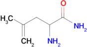 2-Amino-4-methylpent-4-enamide