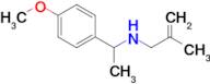 n-(1-(4-Methoxyphenyl)ethyl)-2-methylprop-2-en-1-amine