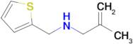 2-Methyl-N-(thiophen-2-ylmethyl)prop-2-en-1-amine