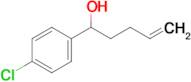 1-(4-Chlorophenyl)pent-4-en-1-ol