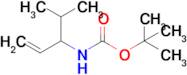 Tert-butyl (4-methylpent-1-en-3-yl)carbamate