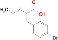 2-(4-Bromobenzyl)pent-4-enoic acid