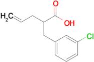 2-(3-Chlorobenzyl)pent-4-enoic acid