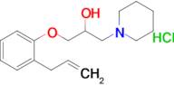 1-(2-Allylphenoxy)-3-(piperidin-1-yl)propan-2-ol hydrochloride