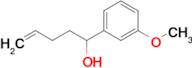 1-(3-Methoxyphenyl)pent-4-en-1-ol