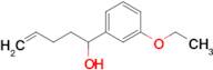 1-(3-Ethoxyphenyl)pent-4-en-1-ol