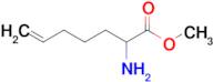 Methyl 2-aminohept-6-enoate